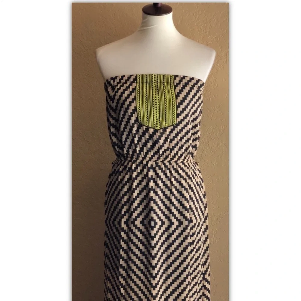 THML Women’s LAYLA Strapless Maxi Dress Size M - Picture 10 of 10